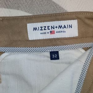 MIZZEN MAIN British Khaki flat front 32x31
